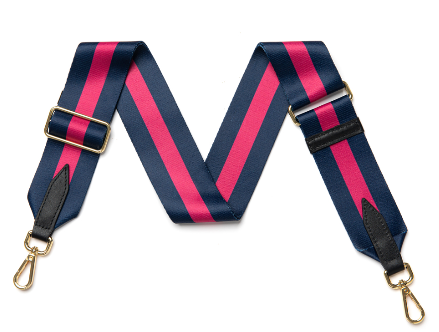   navy-and-pink-stripe-handbag-strap