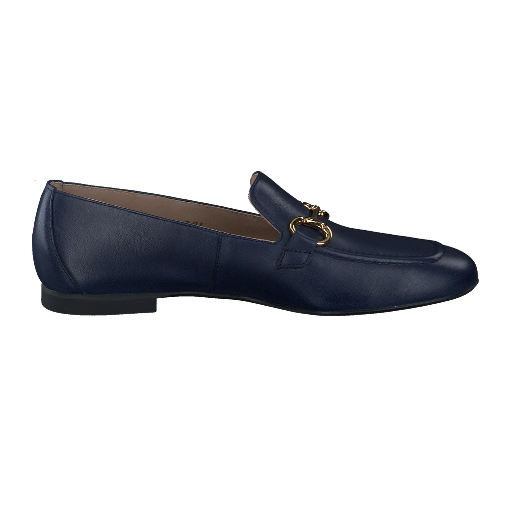 paul-green-navy-leather-loafer