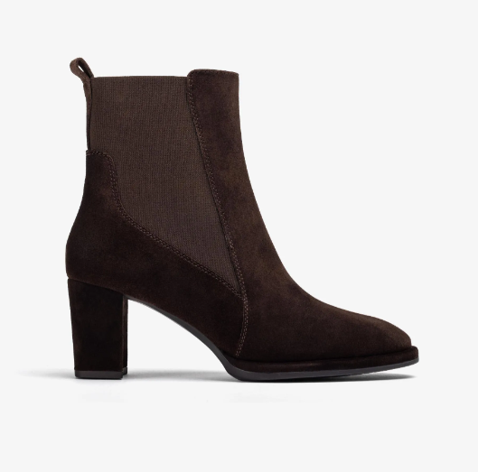 UNISA LUANCO Brown Suede Ankle Boot