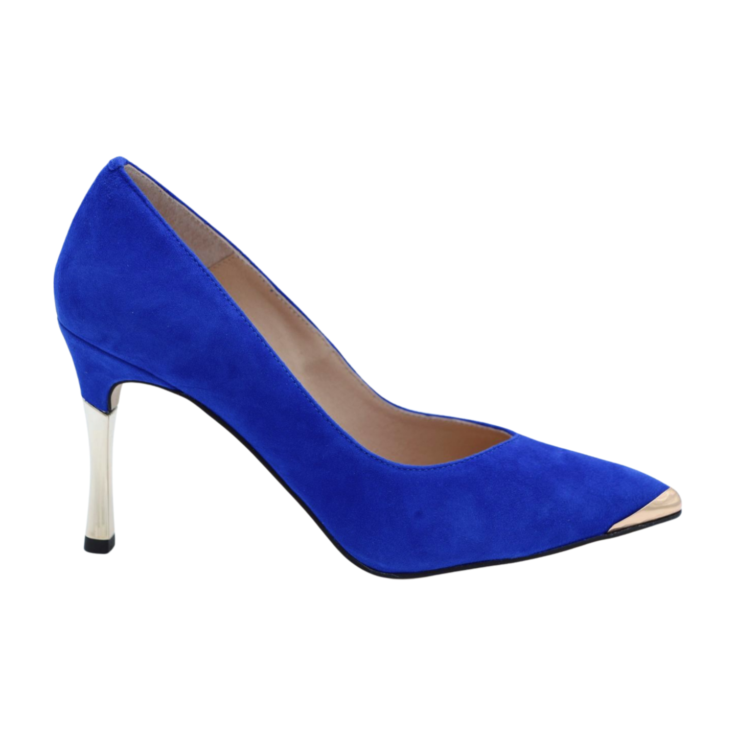 Blue bottom heels discount