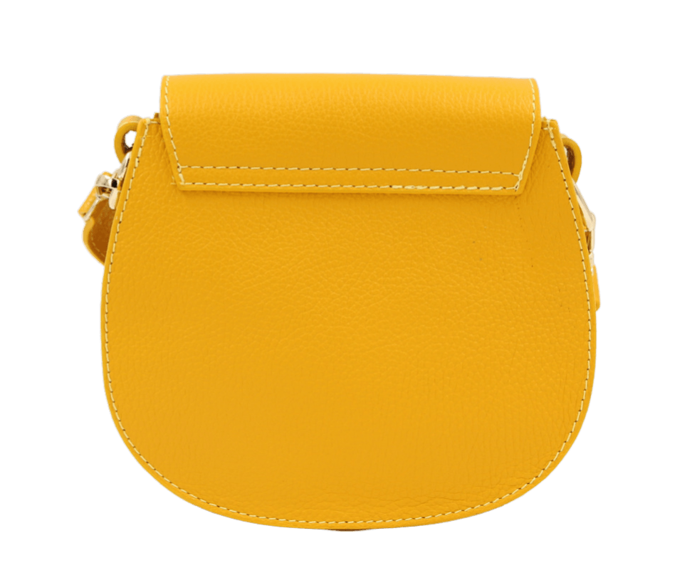 ANDREA CARDONE Yellow leather  crossbody bag