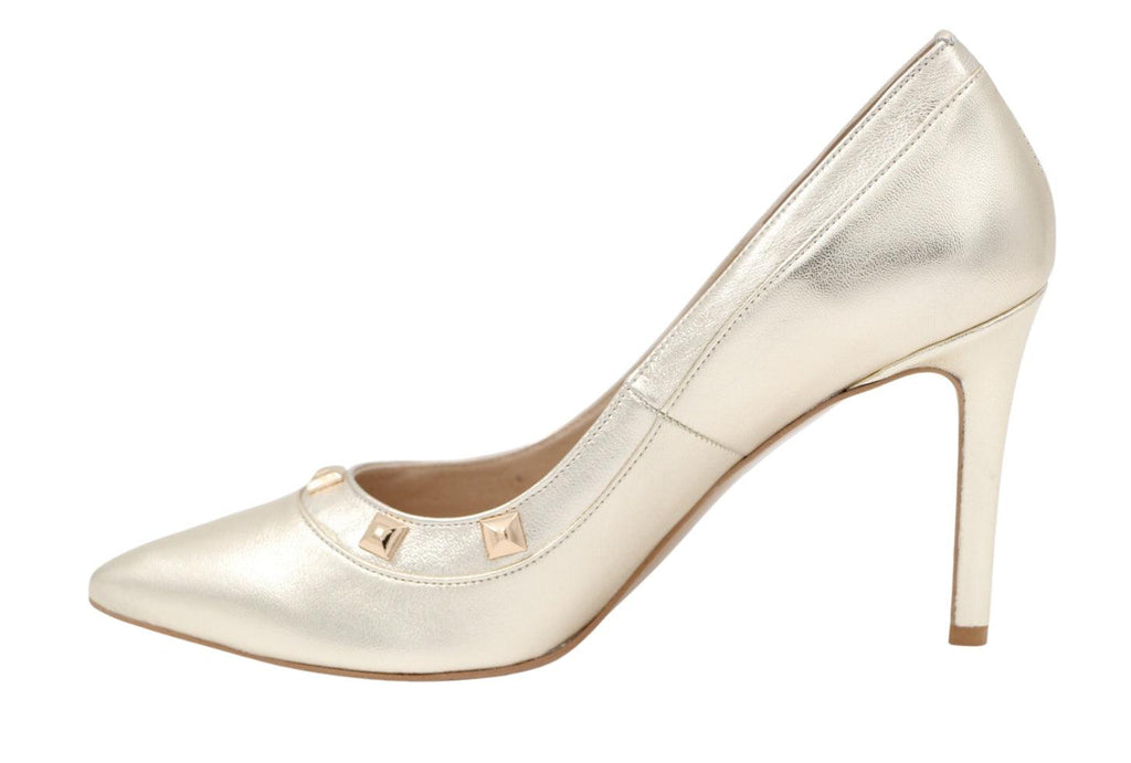 EMIS Gold Stiletto with Gold Studs 