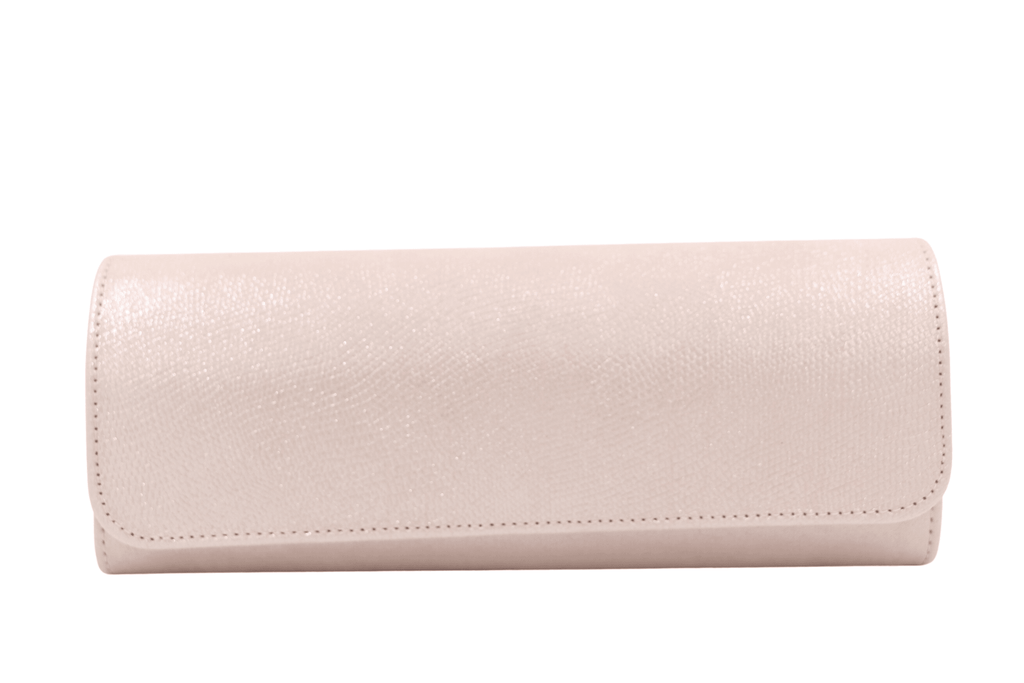 EMIS Pale pink Envelope clutch bag