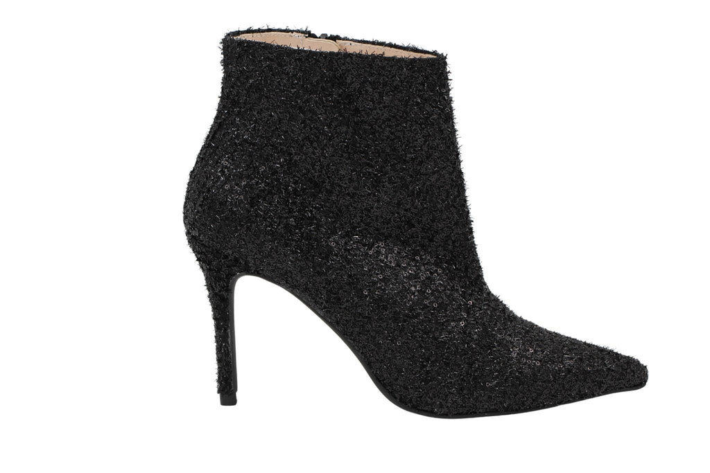 marian-black-sequins-heeled-ankle-boot