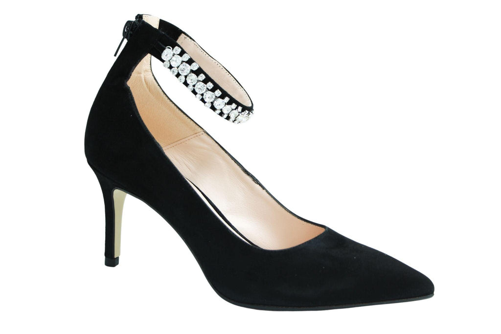    MARIAN-BLACK-SUEDE-POINTED-TOE-SHOE-WITHDIAMANTE-CUFF