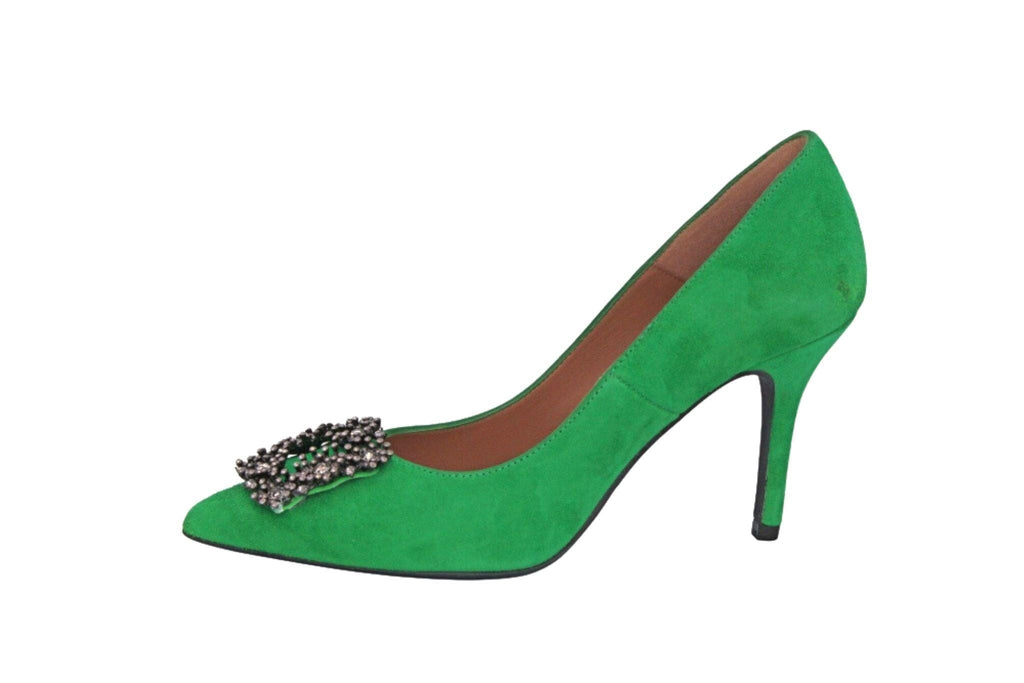 marian-green-suede-stiletto-shoe-embellished-buckle